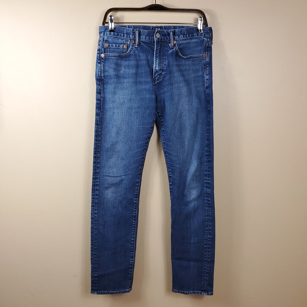 GAP Medium Wash Slim Jeans Size 30x32